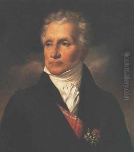 Portrait of Aleksander Batowski by Antoni Brodowski