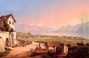 Vue De Vevey Et De Ses Environs (View of Vevey and its Surroundings)