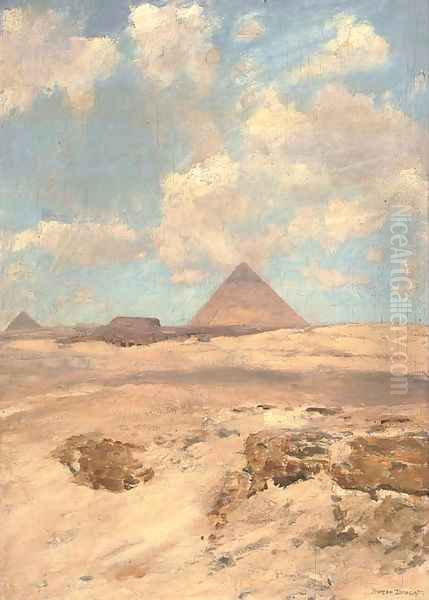 The Pyramids at Giza - view 1