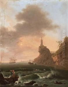 Mareggiata Presso Il Faro