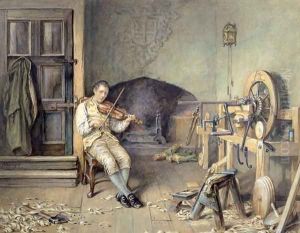 Samuel Crompton by Alfred Walter Bayes