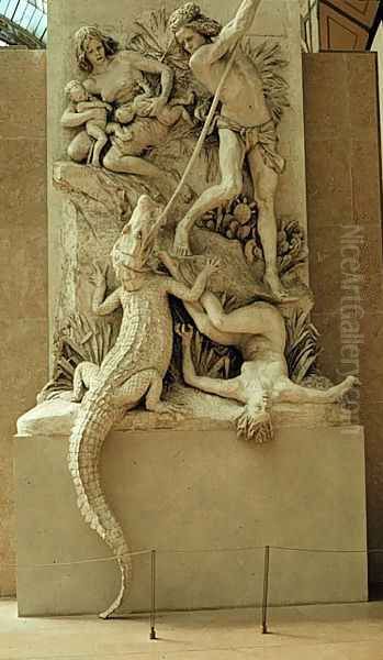Nubian Alligator Hunters (or The Nubians) - view 1