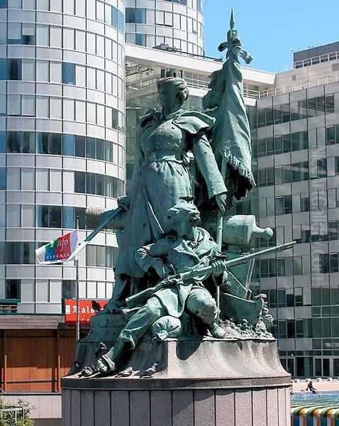 Monument aux Defenseurs de Paris - view 1