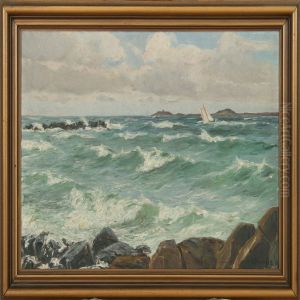 Sea Scape by Louise Bonfils