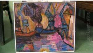 Leport De Sete- Hst Sbg Dim :61x73 Cm by Louise Bonfils