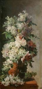 Bouquet Defleurs by Ferdinand Bonheur