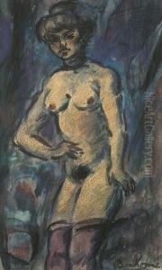 Nu Debout by Leon Bonhomme