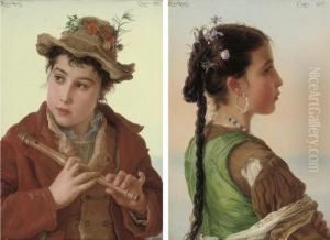 A Capri Boy; And A Capri Girl by Adriano Bonifazi
