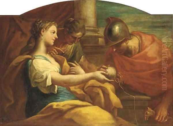 Ariadne And Theseus - view 1