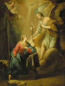 The Annunciation by Nicolo Bambini