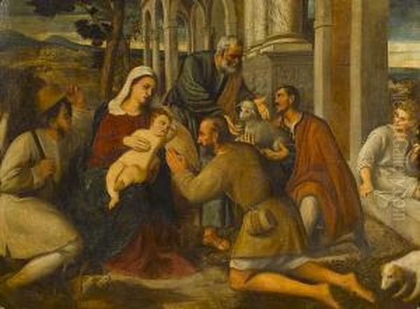 The Adoration Of The Shepherds - view 1