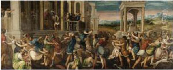 The Rape Of The Sabine Women - view 1