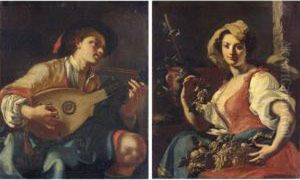 Allegoria Della Musica
Allegoria Dell'autunno by Giuseppe Bonito