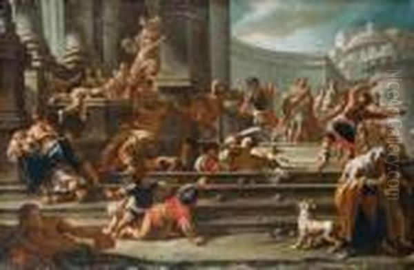 Die Steinigung Des Hl.
 Stephanus. - view 1