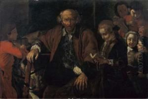 La Scuola Di Ragazzi by Giuseppe Bonito