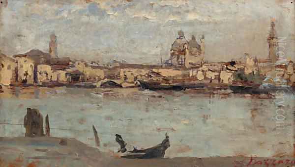 Santa Maria della Salute and the Campanile of San Marco seen from the Giudecca - view 1