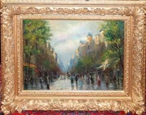 Parisstreet Scene
