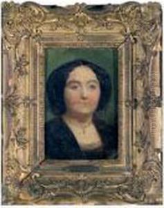Portrait Presume De Madame Bonnat by Bonnat Leon