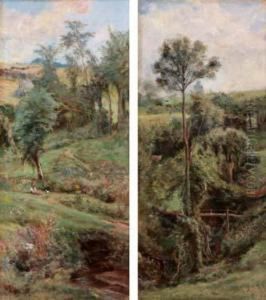 Paesaggio by Henri-Arthur Bonnefoy