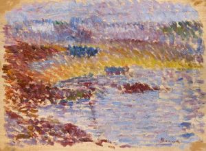 Bord De Mer by Ernest-Lucien Bonnotte