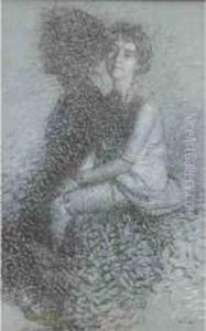 Femme Assise Vers Femme Assise Vers