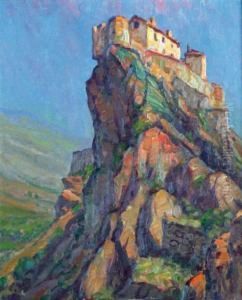 La Citadelle De Corte by Primitif Bono