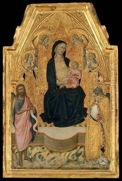 Virgin and Child Enthroned with Saints c. 1380 - view 1