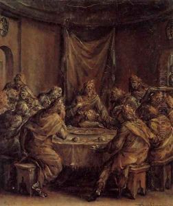 The Last Supper by Dirck Barendsz.