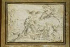 Alegoria Del Cardenal Antonio
Barberini Con El Emblema De La Academia Parthenia A La Cual Pertenecio by Pietro Paolo Bonzi