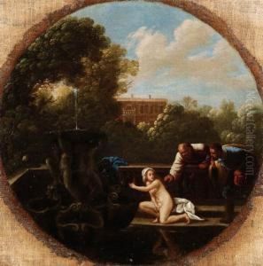 Paesaggio Con Susanna Al Bagno