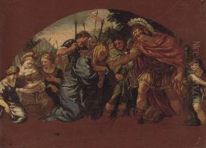 Alexander And The Family Of Darius