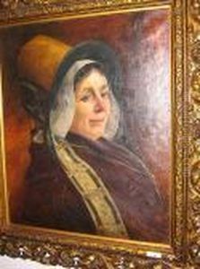 Portret Van Een Dame. Portret Van Een Dame.