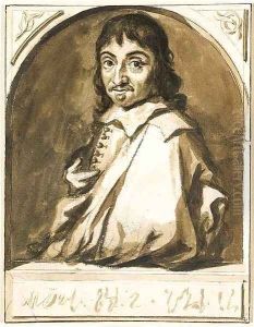 Portrait of Rene Descartes by Jan de Bisschop