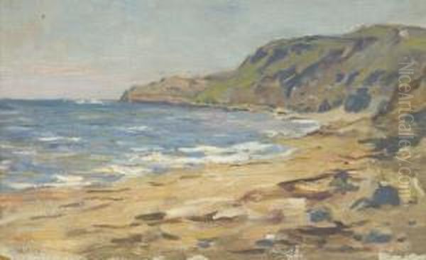 R.cam.a., R.c.a. "scalby Beach"
Signed, Also Inscribed With The Title Of The Work And The Artist's Name
On A Label Verso - view 1