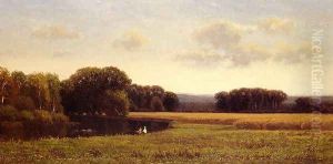 Late Summer Fishing by James Renwick Brevoort