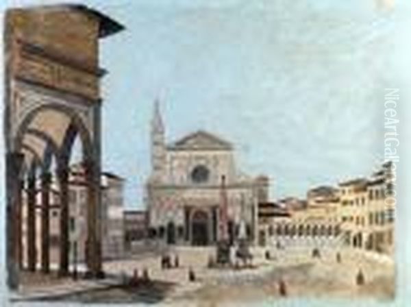 Piazza E Chiesa Di Santamaria Novella - view 1