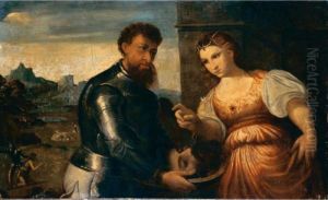 Giuditta E Oloferne by Paris Bordone