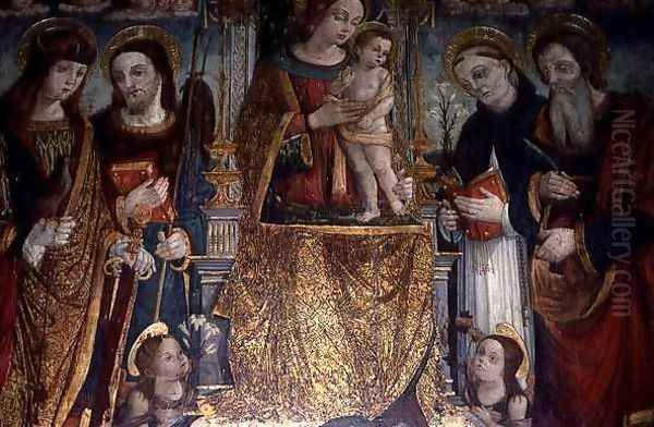 Madonna Enthroned - view 1