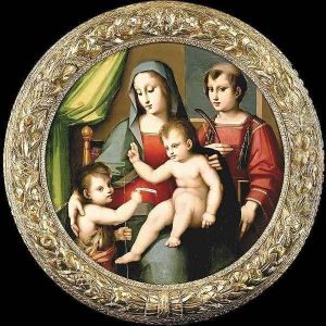 Madonna and Child with the Infant St John and St Peter Martyr