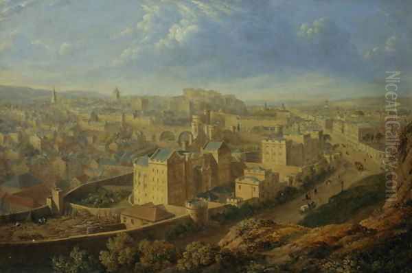 Edinburgh from the Calton Hill - view 1