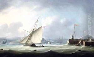 The Arrival of George IV At Leith Harbour