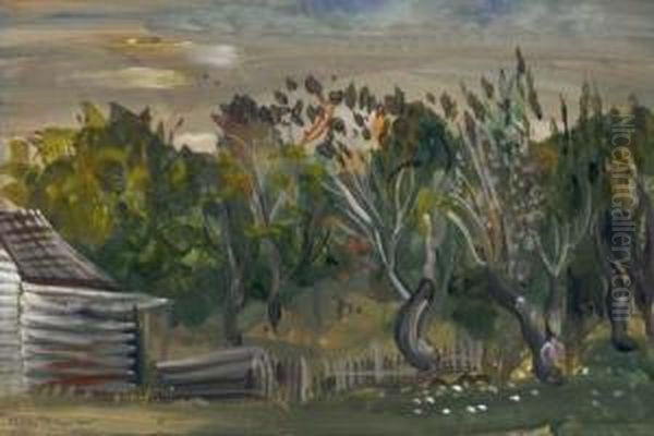 Landscape With A Loghouse - view 1