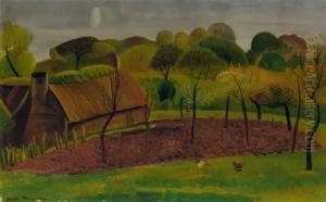 Farm House With Orchard