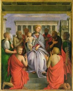 Madonna and Child with Eight Saints 1520s