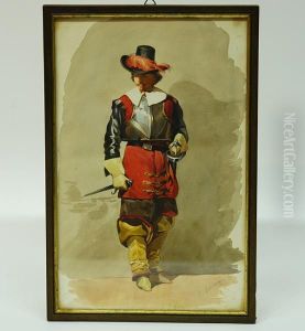 Spadaccino by Odoardo Borrani