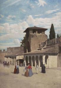 Antica Porta San Gallo by Odoardo Borrani