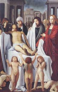 The Deposition of Christ 1514 by (Bartolomeo Suardi) Bramantino