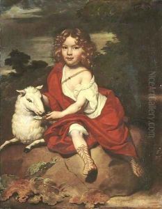 Portrait of a young boy by Jan de Baen