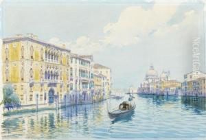 Gondola Sul Canal Grande, Venezia by Camillo, Millo Bortoluzzi
