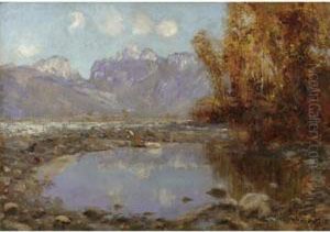 Laghetto Di Montagna by Camillo, Millo Bortoluzzi